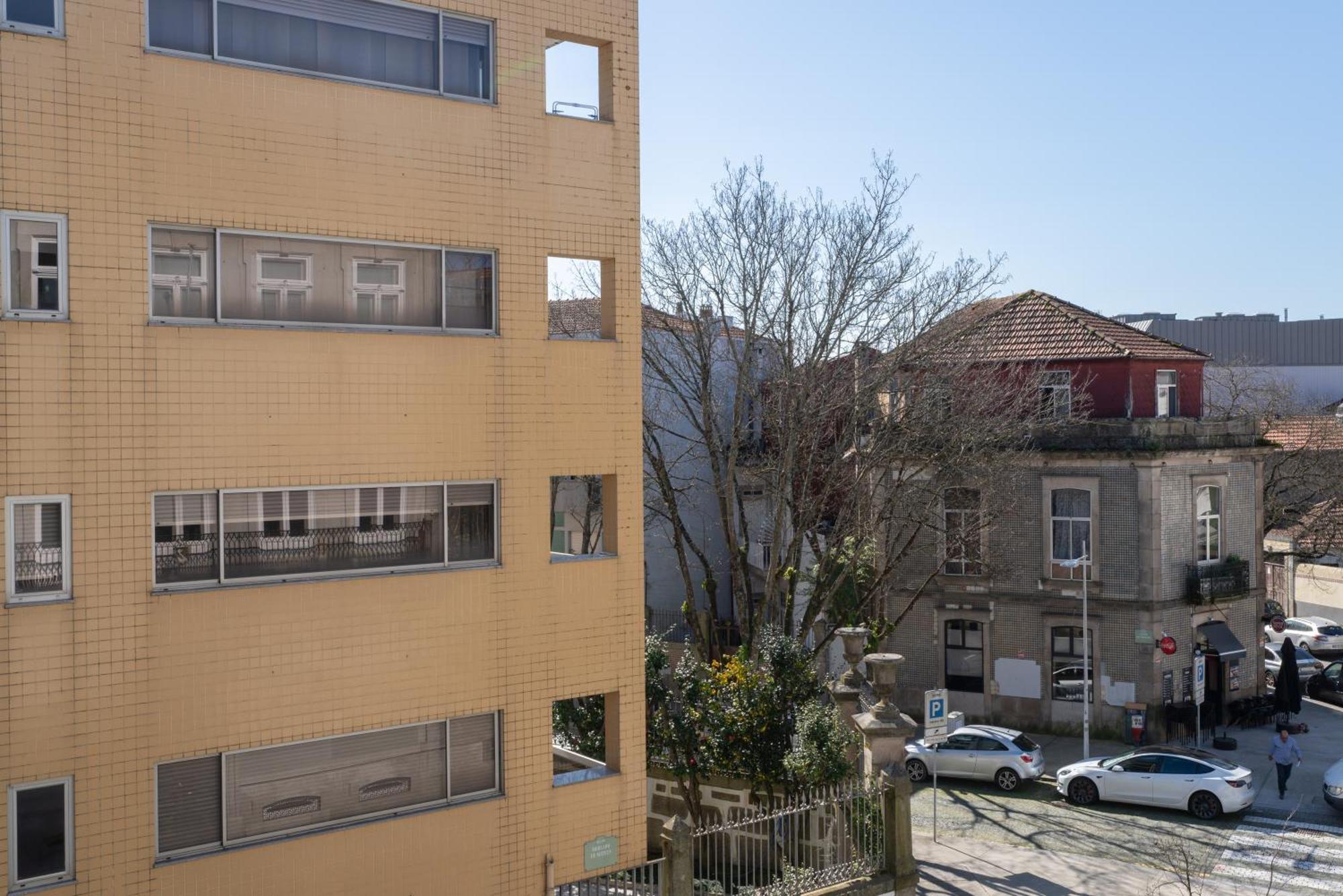Central Cozy Stay 2 Ac Near Metro Porto Exterior foto
